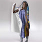 Nigeria Osun-Osogbo Festival Hooded Blanket Oshun God - Yoruba Pattern - African Pride