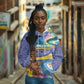 Nigeria Osun-Osogbo Festival Hoodie Oshun God - Yoruba Pattern - African Pride
