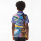 Nigeria Osun-Osogbo Festival Kid Polo Shirt Oshun God - Yoruba Pattern - African Pride