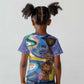 Nigeria Osun-Osogbo Festival Kid T shirt Oshun God - Yoruba Pattern - African Pride