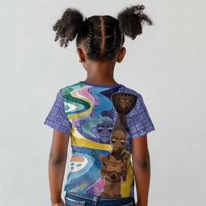 Nigeria Osun-Osogbo Festival Kid T shirt Oshun God - Yoruba Pattern - African Pride