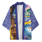 Nigeria Osun-Osogbo Festival Kimono Oshun God - Yoruba Pattern