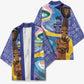 Nigeria Osun-Osogbo Festival Kimono Oshun God - Yoruba Pattern