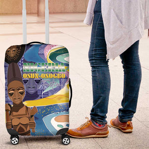 Nigeria Osun-Osogbo Festival Luggage Cover Oshun God - Yoruba Pattern - African Pride