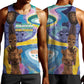 Nigeria Osun-Osogbo Festival Men Tank Top Oshun God - Yoruba Pattern - African Pride