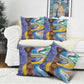 Nigeria Osun-Osogbo Festival Pillow Cover Oshun God - Yoruba Pattern
