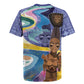 Nigeria Osun-Osogbo Festival Rugby Jersey Oshun God - Yoruba Pattern - African Pride