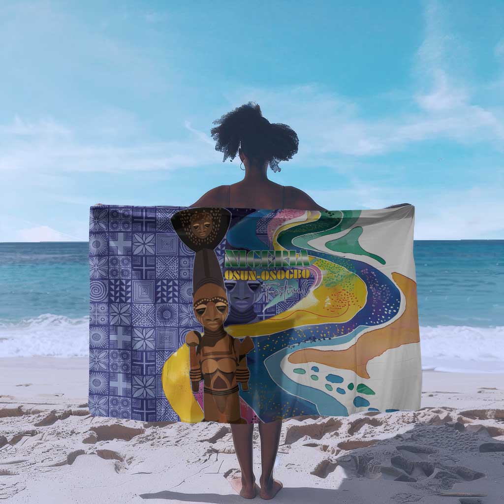 Nigeria Osun-Osogbo Festival Sarong Oshun God - Yoruba Pattern - African Pride