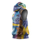 Nigeria Osun-Osogbo Festival Sleeveless Hoodie Oshun God - Yoruba Pattern - African Pride