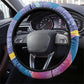 Nigeria Osun-Osogbo Festival Steering Wheel Cover Oshun God - Yoruba Pattern - African Pride
