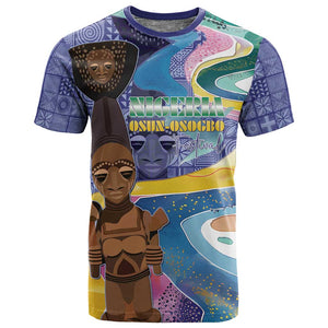 Nigeria Osun-Osogbo Festival T shirt Oshun God - Yoruba Pattern - African Pride