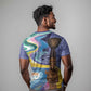 Nigeria Osun-Osogbo Festival T shirt Oshun God - Yoruba Pattern - African Pride