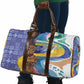 Nigeria Osun-Osogbo Festival Travel Bag Oshun God - Yoruba Pattern