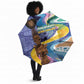 Nigeria Osun-Osogbo Festival Umbrella Oshun God - Yoruba Pattern