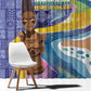 Nigeria Osun-Osogbo Festival Window Curtain Oshun God - Yoruba Pattern - African Pride