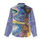 Nigeria Osun-Osogbo Festival Women Casual Shirt Oshun God - Yoruba Pattern - African Pride