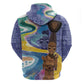 Nigeria Osun-Osogbo Festival Zip Hoodie Oshun God - Yoruba Pattern - African Pride