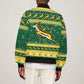 South Africa Christmas Rugby Bomber Jacket Springboks Geseende Kersfees
