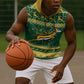 South Africa Christmas Rugby Sleeveless Hoodie Springboks Geseende Kersfees - African Pride