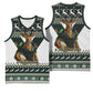 South Africa Christmas Rugby Basketball Jersey Springboks Mascot Mix African Pattern - African Pride