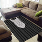Liberia Kpelle Ethnic Heritage Pattern - Black Area Rug - African Pride