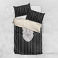 Liberia Kpelle Ethnic Heritage Pattern - Black Bedding Set - African Pride