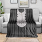 Liberia Kpelle Ethnic Heritage Pattern - Black Blanket - African Pride