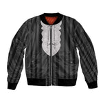 Liberia Kpelle Ethnic Heritage Pattern - Black Bomber Jacket - African Pride