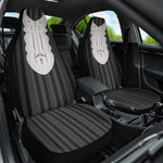 Liberia Kpelle Ethnic Heritage Pattern - Black Car Seat Cover - African Pride