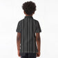 Liberia Kpelle Ethnic Heritage Pattern - Black Kid Polo Shirt - African Pride