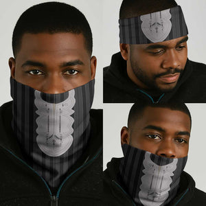 Liberia Kpelle Ethnic Heritage Pattern - Black Neck Gaiter - African Pride