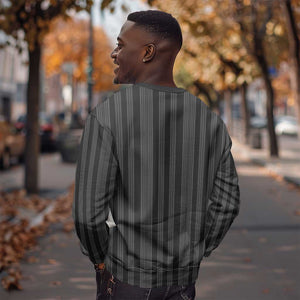 Liberia Kpelle Ethnic Heritage Pattern - Black Sweatshirt - African Pride