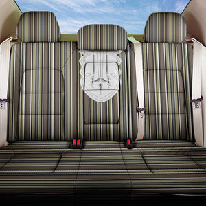 Liberia Kpelle Ethnic Heritage Pattern - Brown Back Car Seat Cover - African Pride