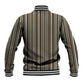 Liberia Kpelle Ethnic Heritage Pattern - Brown Baseball Jacket - African Pride