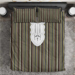 Liberia Kpelle Ethnic Heritage Pattern - Brown Bedding Set - African Pride