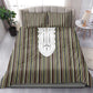 Liberia Kpelle Ethnic Heritage Pattern - Brown Bedding Set - African Pride
