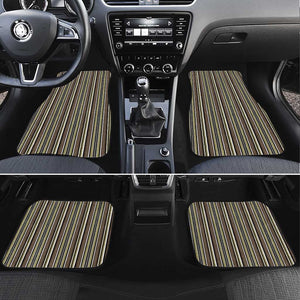Liberia Kpelle Ethnic Heritage Pattern - Brown Car Mats - African Pride