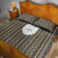 Liberia Kpelle Ethnic Heritage Pattern - Brown Quilt Bed Set - African Pride