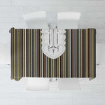 Liberia Kpelle Ethnic Heritage Pattern - Brown Tablecloth - African Pride