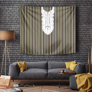 Liberia Kpelle Ethnic Heritage Pattern - Brown Tapestry - African Pride