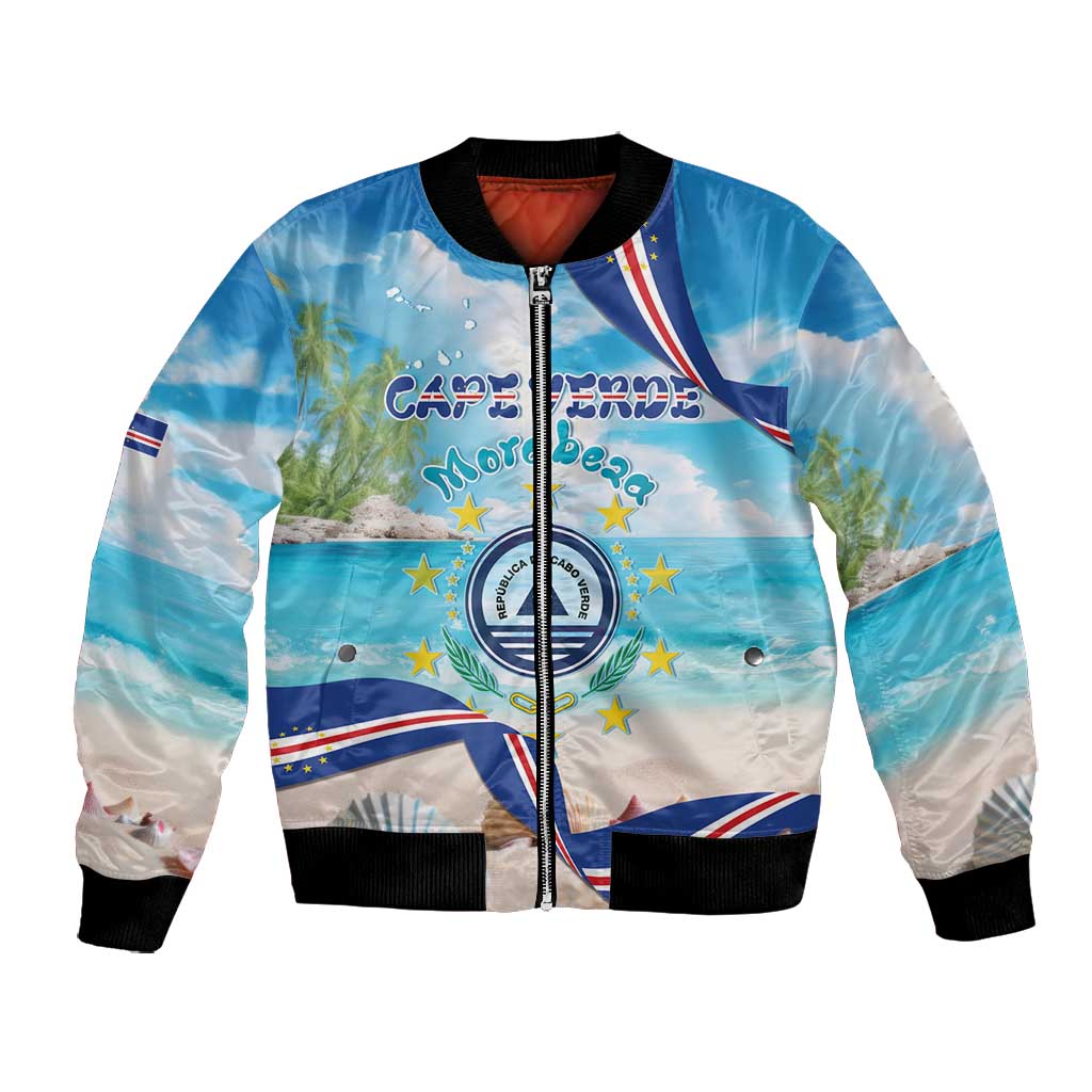 Cape Verde Morabeza Bomber Jacket Paradise Ocean - African Pride