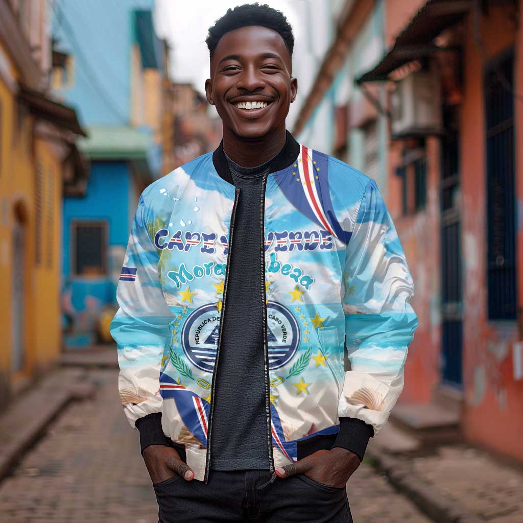 Cape Verde Morabeza Bomber Jacket Paradise Ocean - African Pride