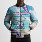 Personalized Cape Verde Morabeza Bomber Puffer Jacket Island Welcome