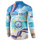 Personalized Cape Verde Morabeza Button Sweatshirt Island Welcome