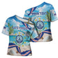 Personalized Cape Verde Morabeza Cross Shoulder Shirt Island Welcome