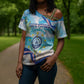 Personalized Cape Verde Morabeza Cross Shoulder Shirt Island Welcome