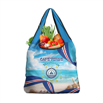Cape Verde Morabeza Grocery Bag Paradise Ocean - African Pride