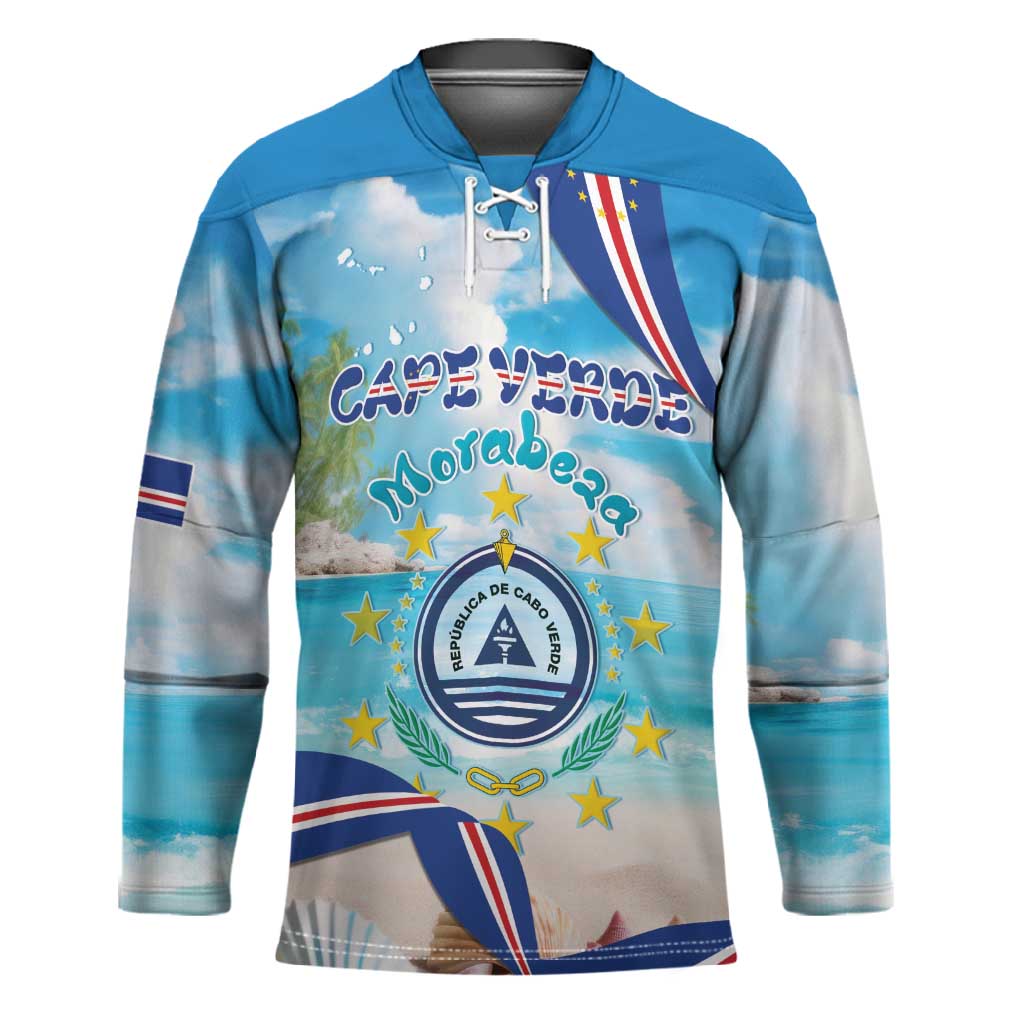 Personalized Cape Verde Morabeza Hockey Jersey Island Welcome