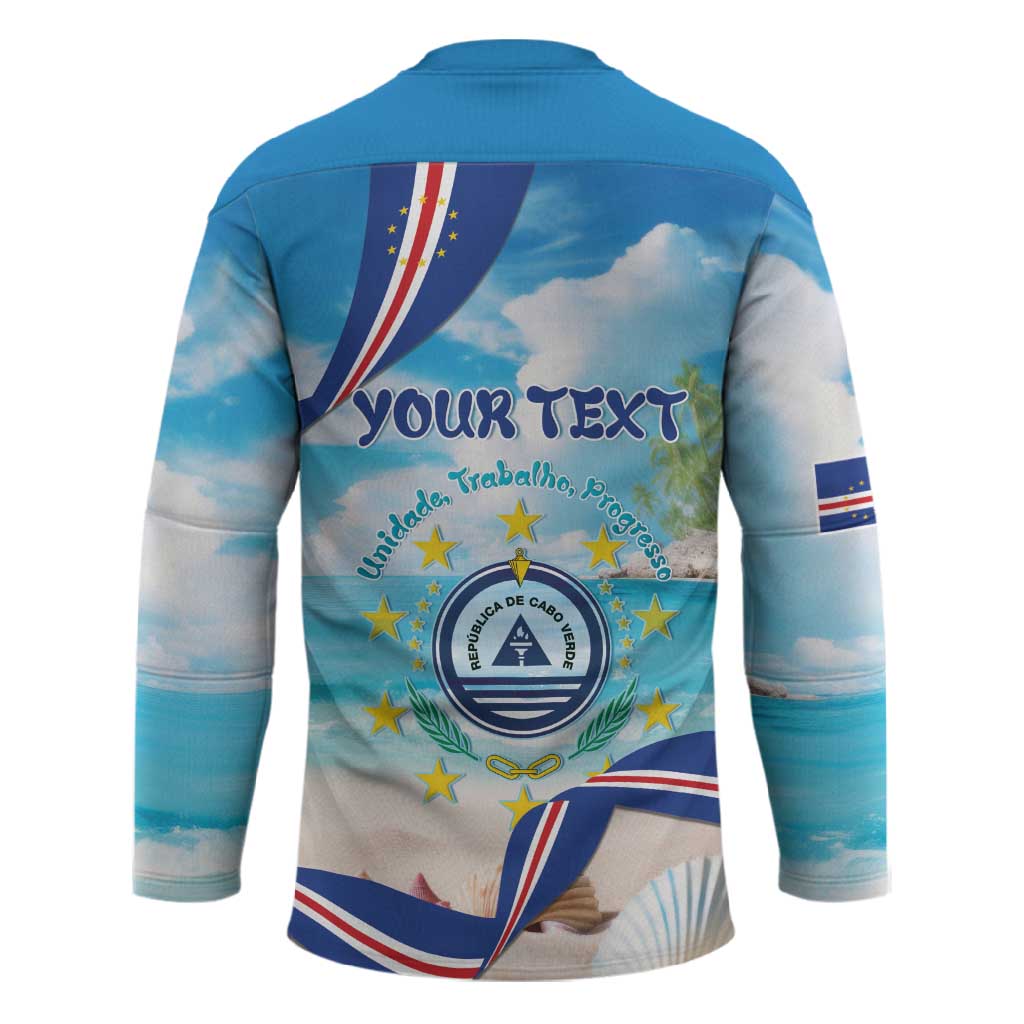 Personalized Cape Verde Morabeza Hockey Jersey Island Welcome