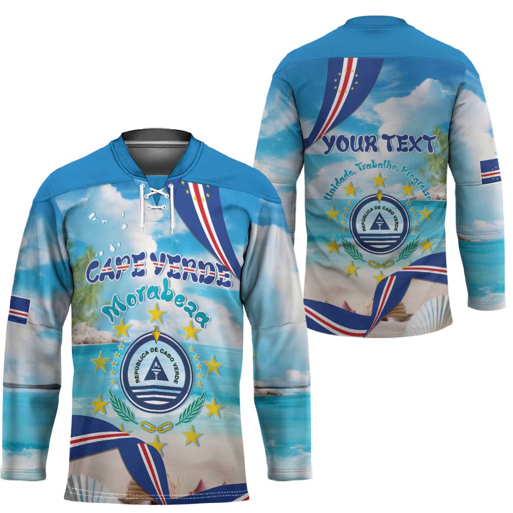 Personalized Cape Verde Morabeza Hockey Jersey Island Welcome